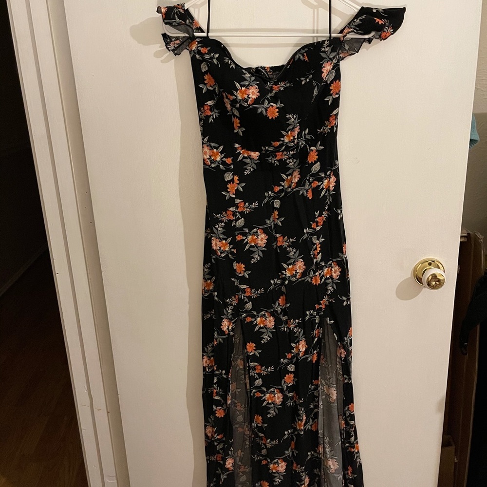 Rue21 Off the Shoulder Maxi Dress